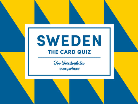 Sweden – the card quiz